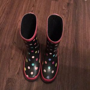 Little girl rain boots
